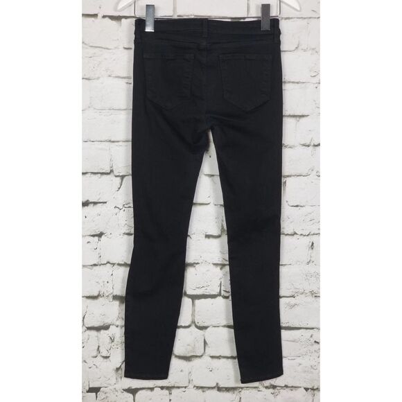 L'AGENCE Mazzy Skinny Low Rise Stretch Ankle Jean Black Size 25 NWT MSRP $279 - Picture 6 of 7